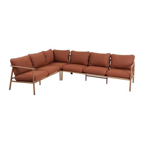 Cavero kerti sarokgarnitúra – Minimalista luxus és tágas kényelem