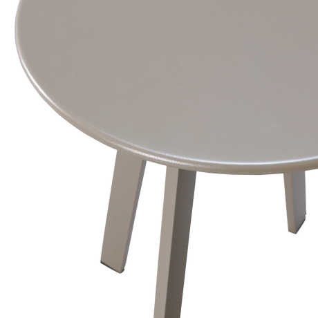 Fer fém dohányzó- és lerakóasztal – Ø 40 cm