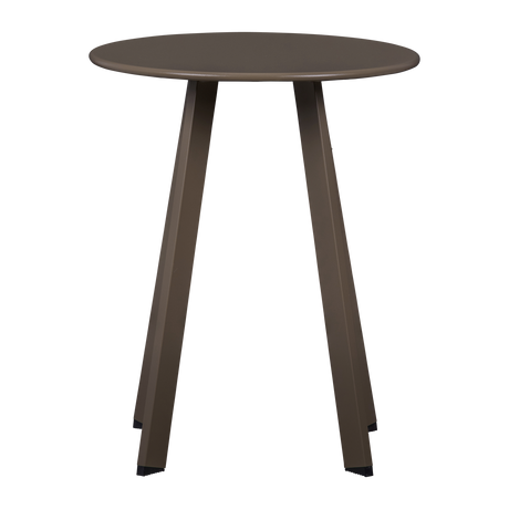 Fer fém dohányzó- és lerakóasztal – Ø 40 cm