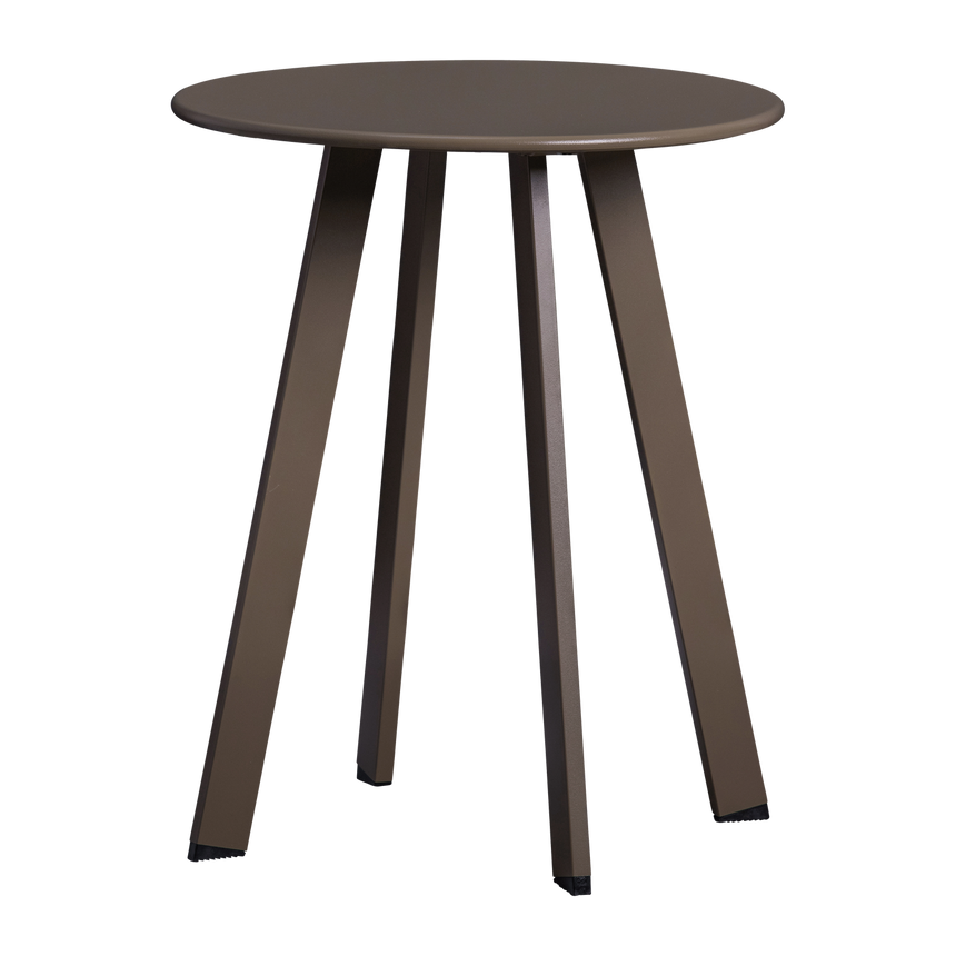 Fer fém dohányzó- és lerakóasztal – Ø 40 cm