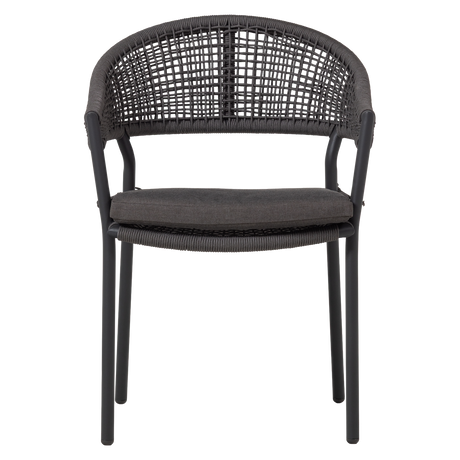 Rilo kerti szék – Alumínium vázzal és poliészter kötélfonattal