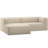 Bean chaise longue kanapé (balos kivitel) – Robusztus nyugalom és prémium kényelem