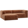 Bean chaise longue kanapé (balos kivitel) – Luxus chenille velvet és robusztus kényelem