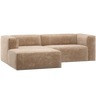 Bean chaise longue kanapé (balos kivitel) – Luxus chenille velvet és robusztus kényelem