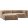 Bean chaise longue kanapé (balos kivitel) – Luxus chenille velvet és robusztus kényelem