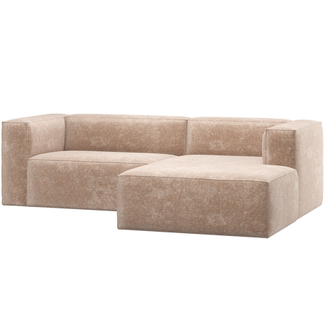 Bean sarokkanapé – Robusztus forma és luxus chenille bársony
