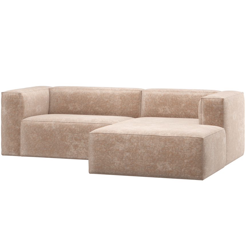 Bean sarokkanapé – Robusztus forma és luxus chenille bársony