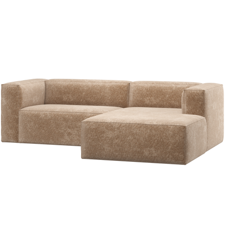 Bean sarokkanapé – Robusztus forma és luxus chenille bársony