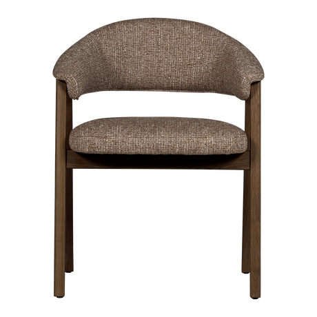 Tunar karfás étkezőszék – Tölgyfa és szövött kárpit