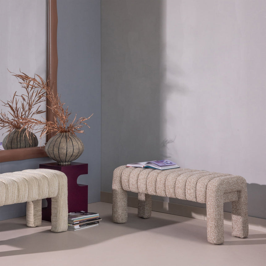 Frex kárpitozott pad – Bouclé