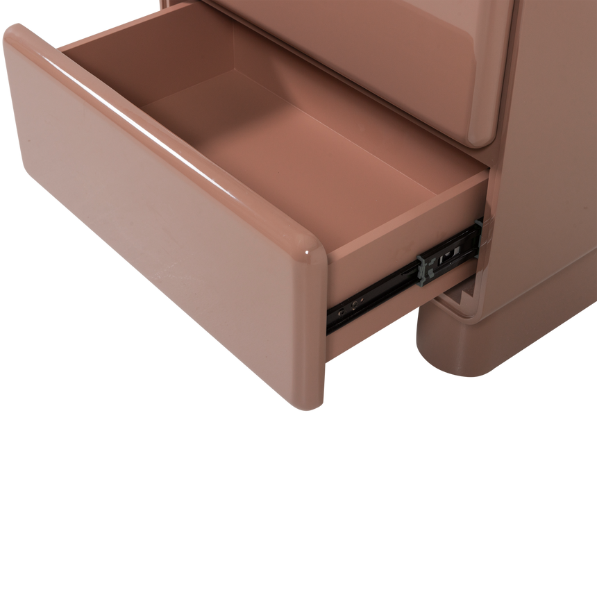 Lustra éjjeliszekrény / Komód – Magasfényű kivitel