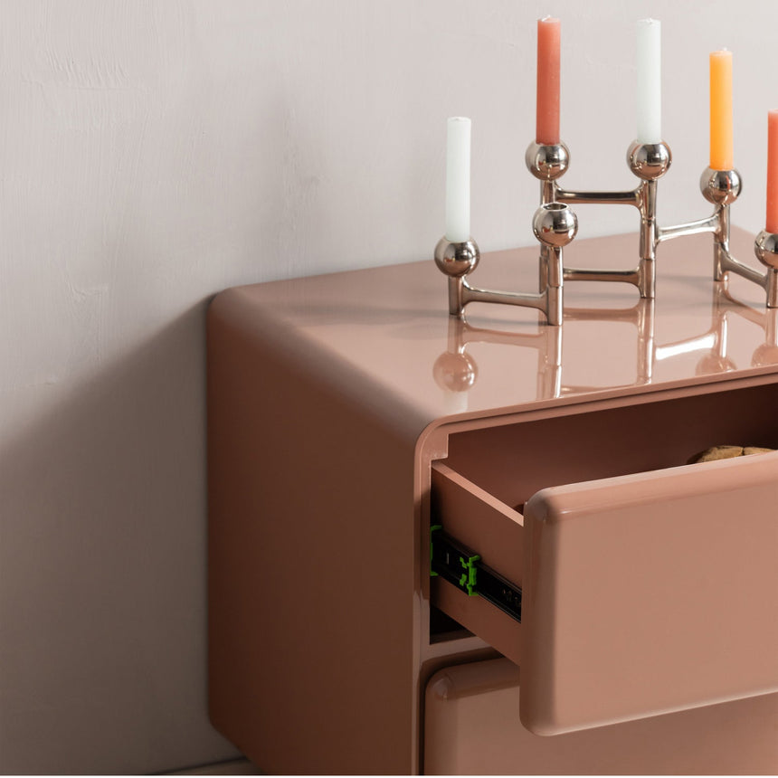 Lustra éjjeliszekrény / Komód – Magasfényű kivitel