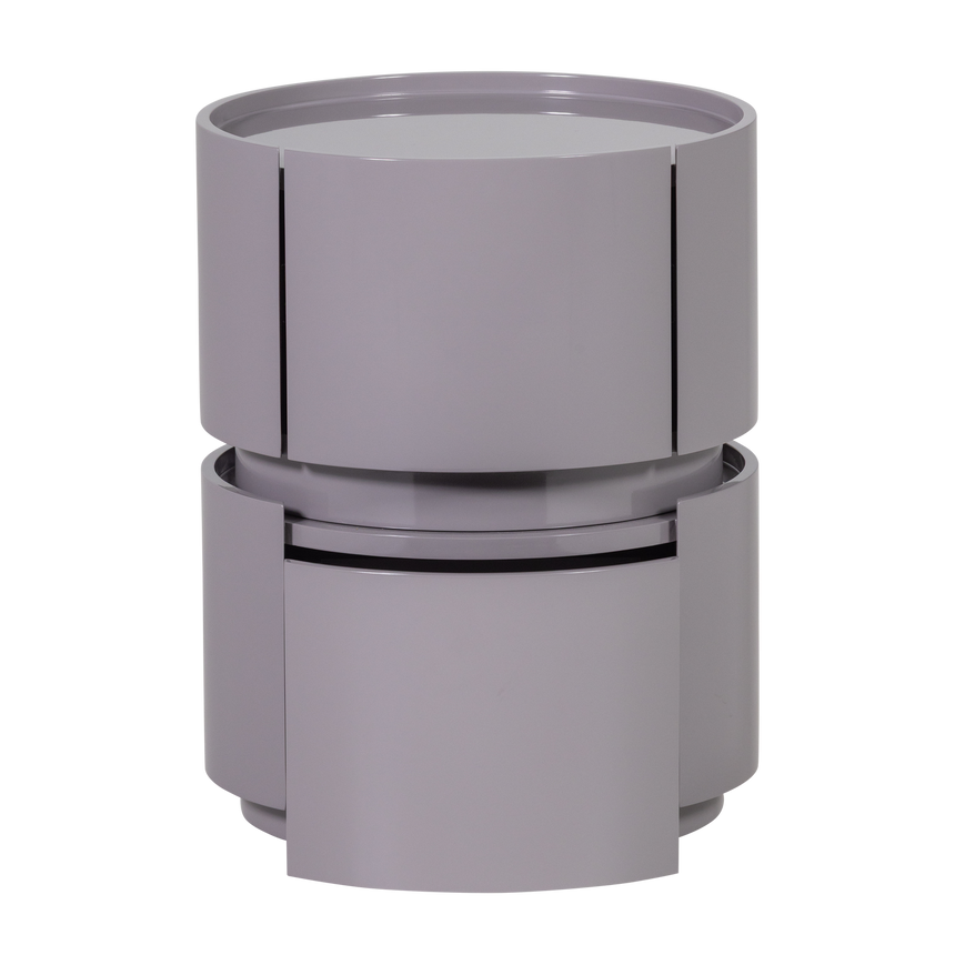 Lunex éjjeliszekrény és komód – Magasfényű kivitelben