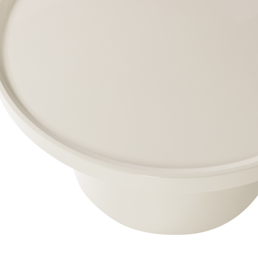 Veluna lerakóasztal – Magasfényű kivitelben, 70x70 cm