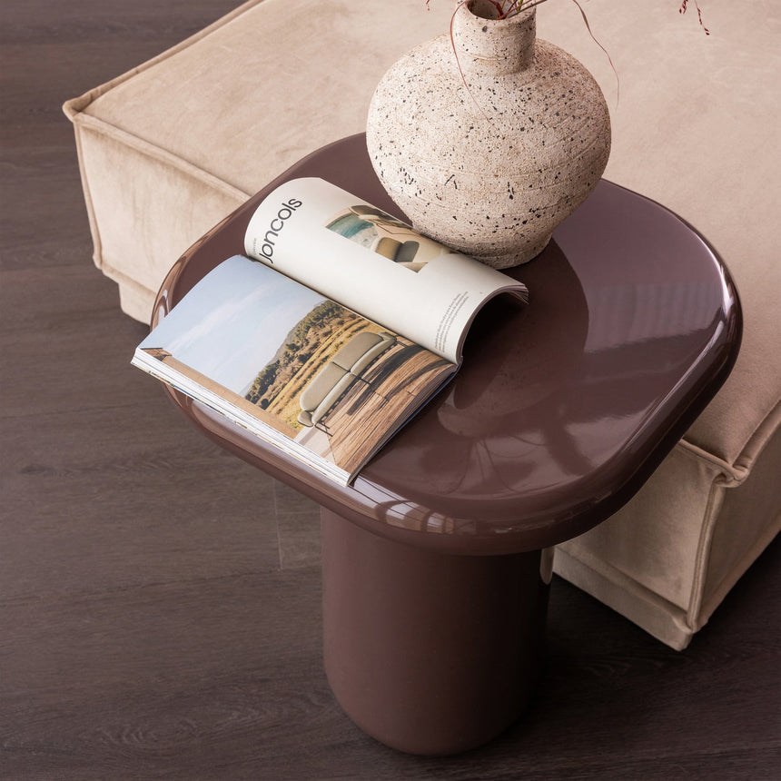 Zava lerakóasztal – Minimalista design, magasfényű kivitelben