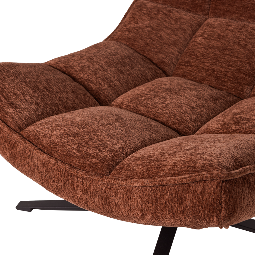 Maudi forgófotel – Strukturált zsenília