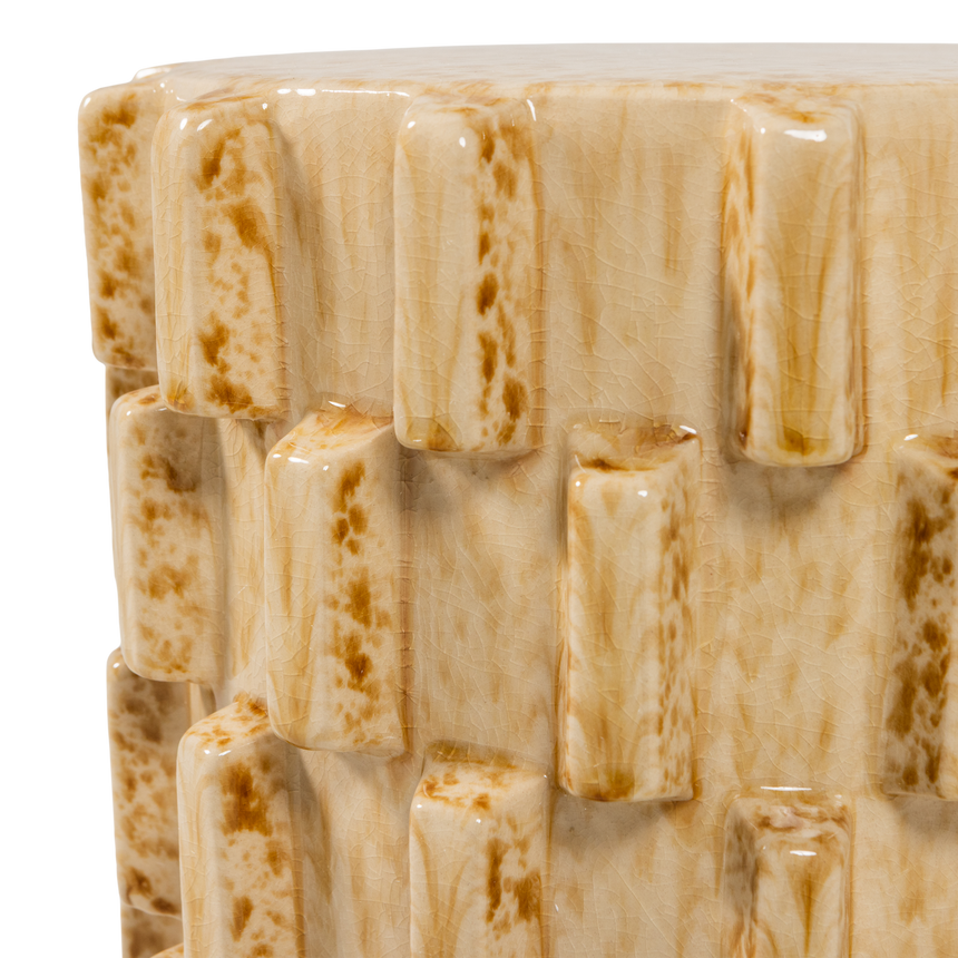 Axu dekoratív lerakóasztal – Fényes kerámia