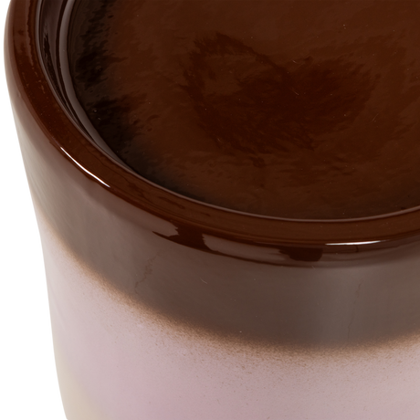 Ollo dekoratív lerakóasztal – Mázas kerámiából