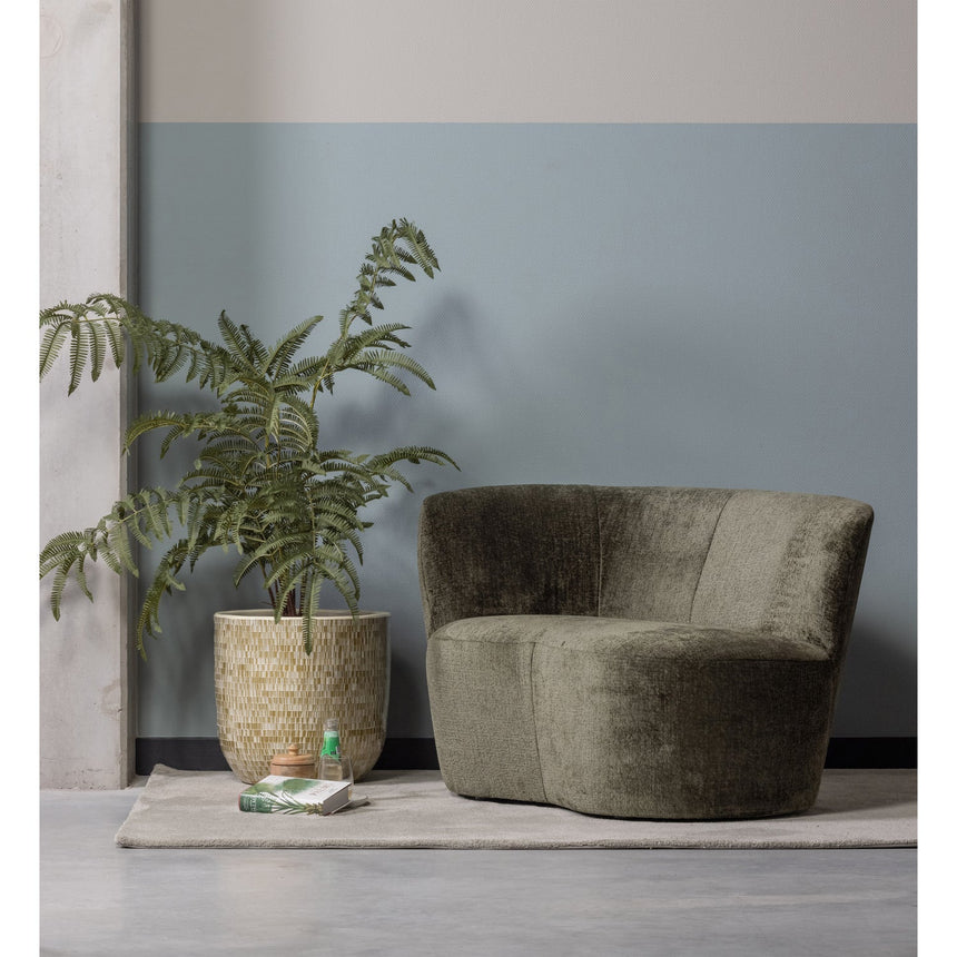 Stone balos design fotel – Barátságos formák és tartós durva bársony