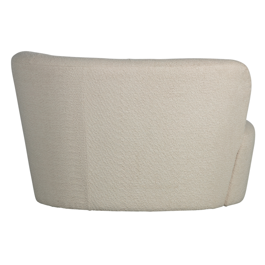 Stone jobbos fotel – Organikus formák és puha bouclé kárpit