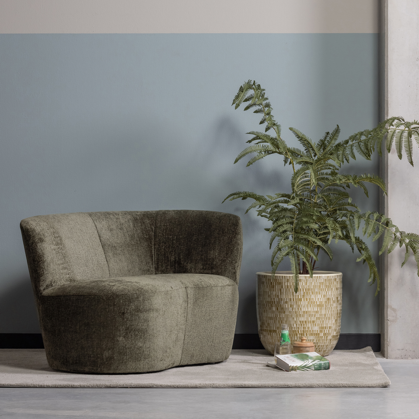 Stone jobbos  fotel – Barátságos formák és tartós bársony