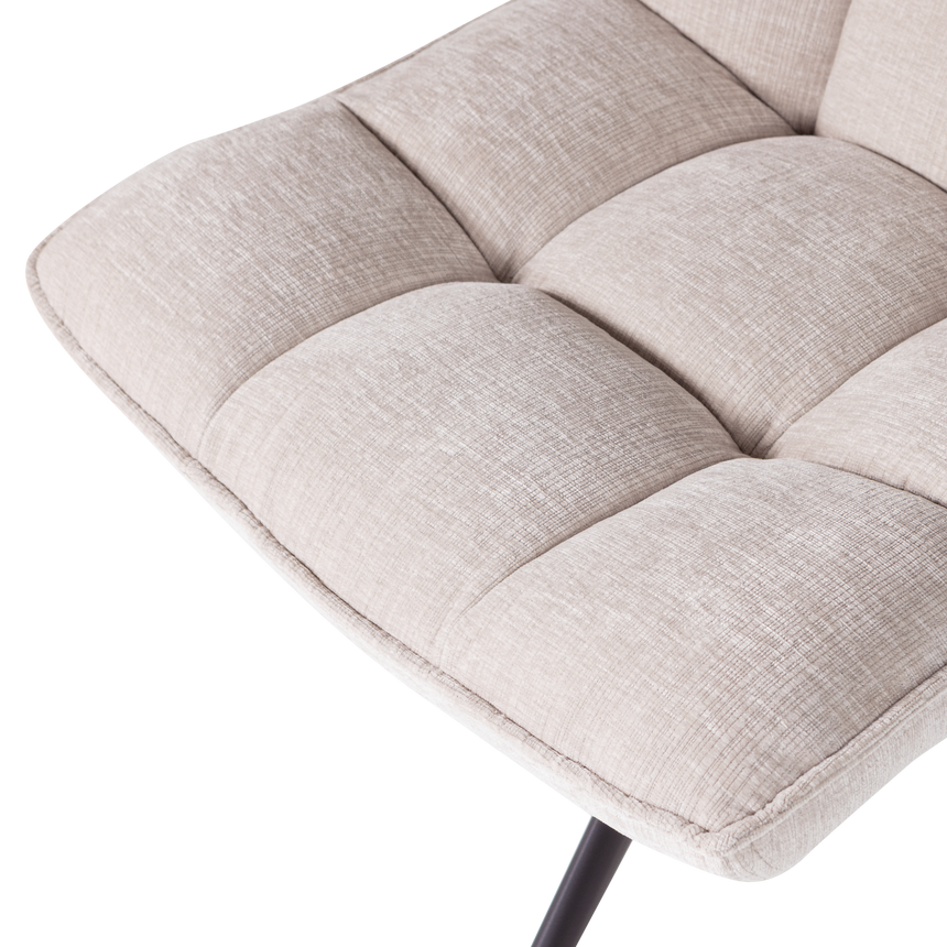 Jouke forgófotel – Texturált zsenília kárpitozással