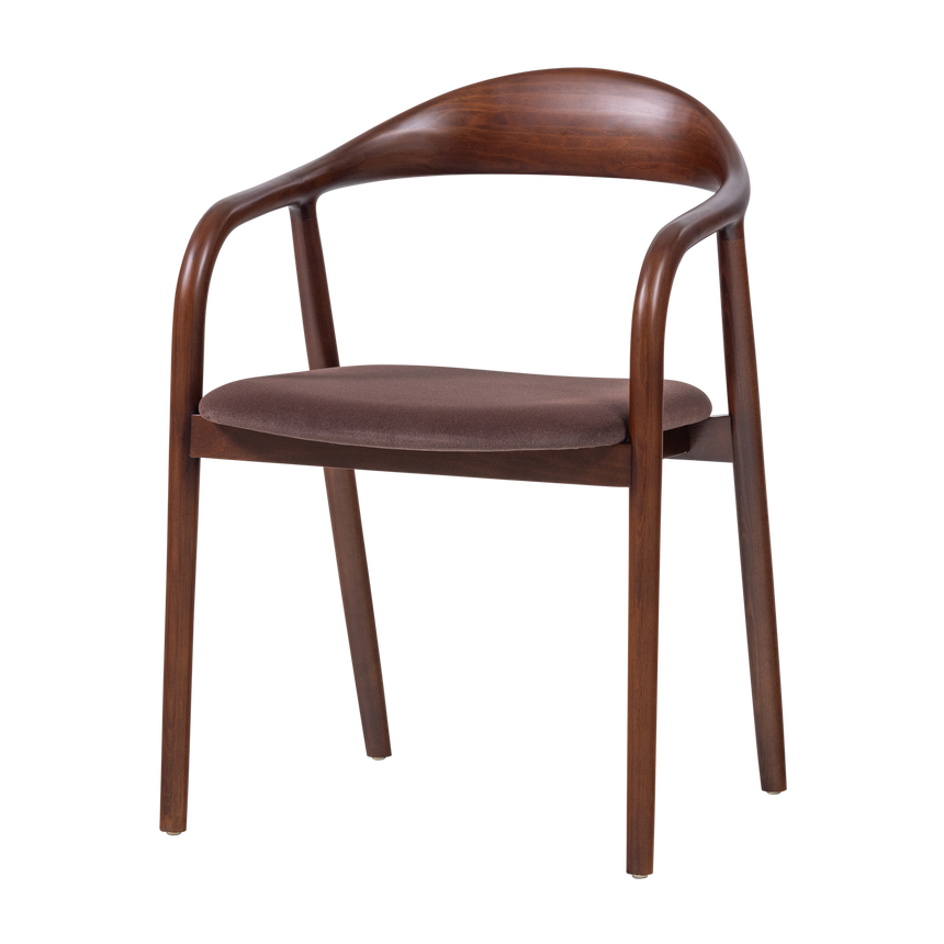 Bran étkezőszék – Bükkfa és bársony