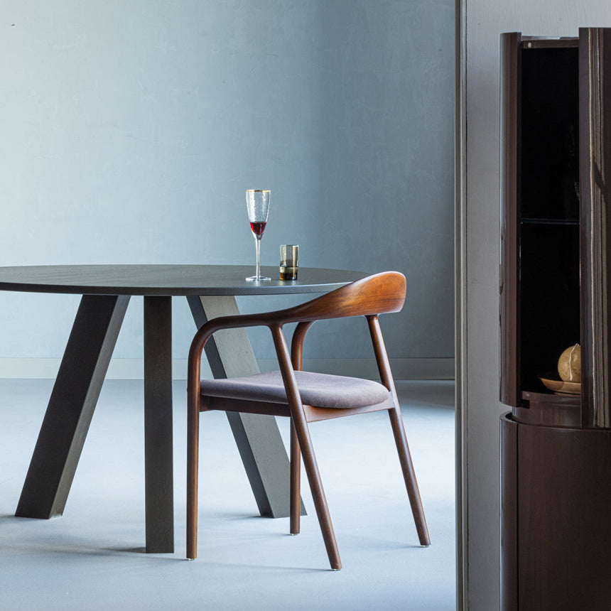 Bran étkezőszék – Bükkfa és bársony