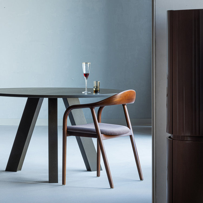 Bran étkezőszék – Bükkfa és bársony