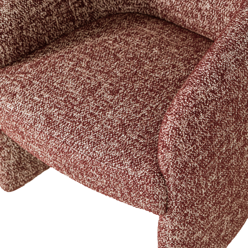 Cordo forgófotel kerekekkel – Melange kárpitozás