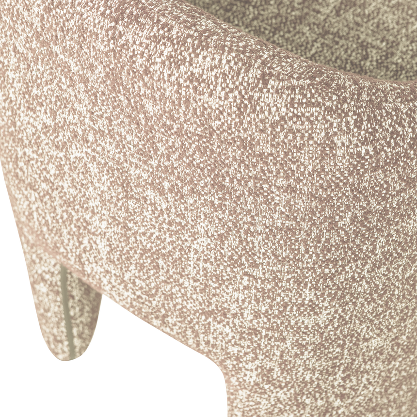 Cordo forgófotel kerekekkel – Melange kárpitozás