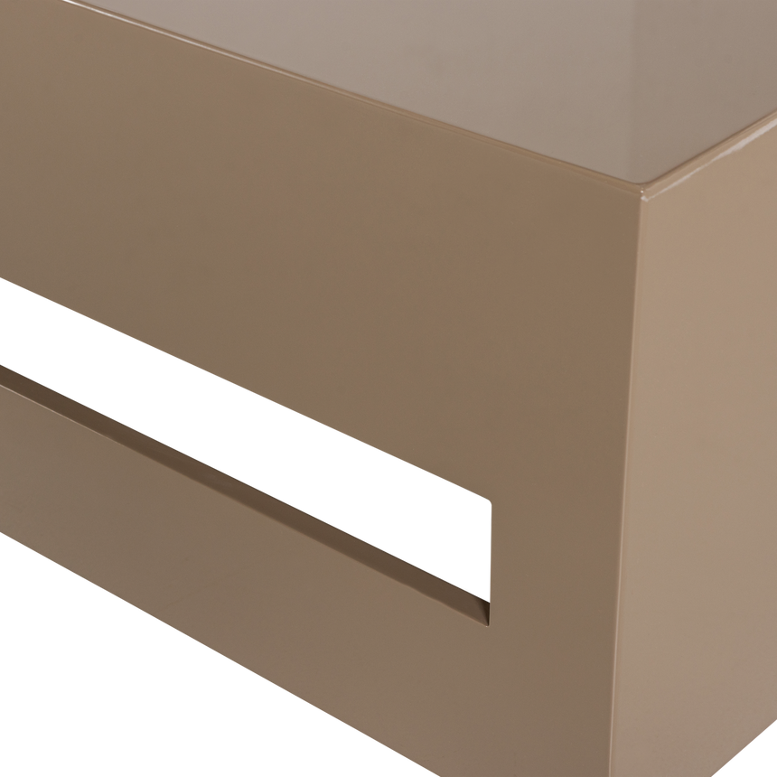 Modern dohányzóasztal – Magasfényű MDF