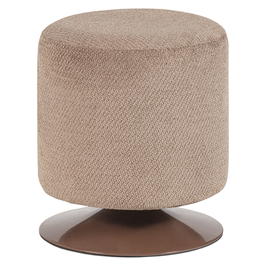 Islen forgó puff – Luxus buklé kárpitozással