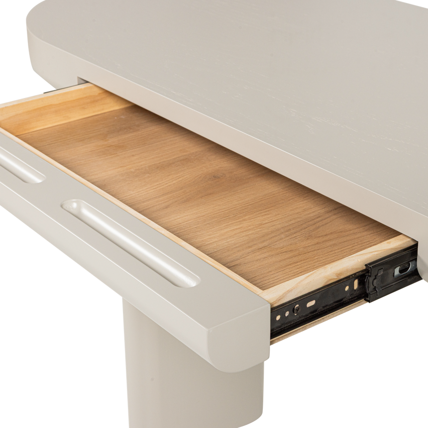 Mael íróasztal / Konzolasztal – Dust furnér kivitelben