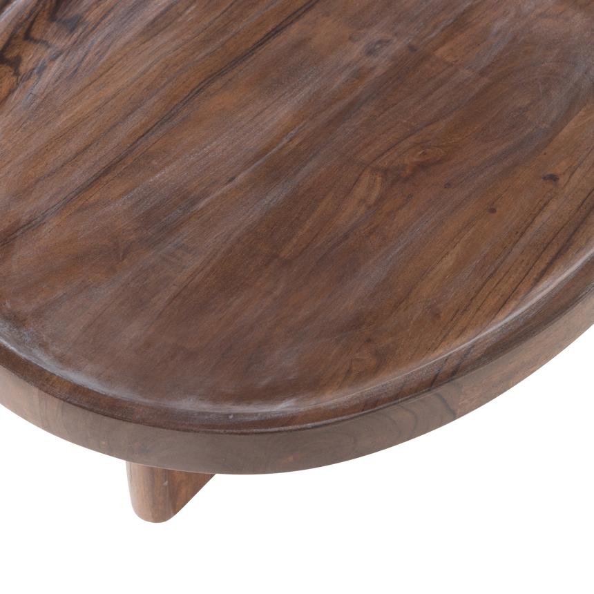 Naro lerakóasztal – Akácfából