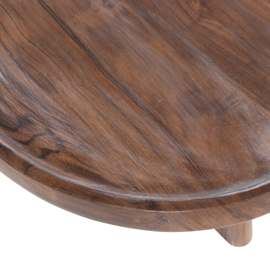 Naro lerakóasztal – Akácfából