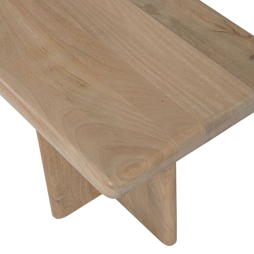 Ato étkezőpad – Természetes mangófából, 220 cm