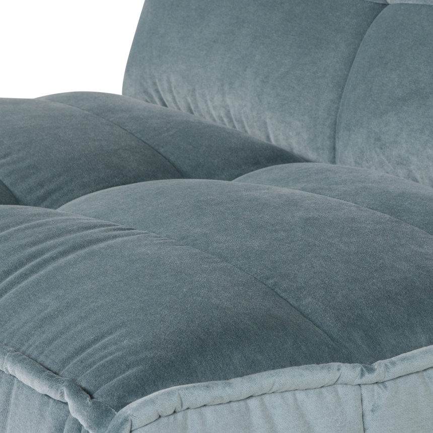 Cluster 1 személyes fotel modul – Trendi retro megjelenés és luxus bársony kényelem