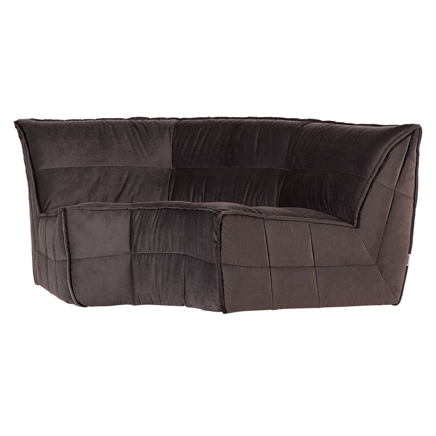 Cluster sarokelem – Prémium bársony kárpittal