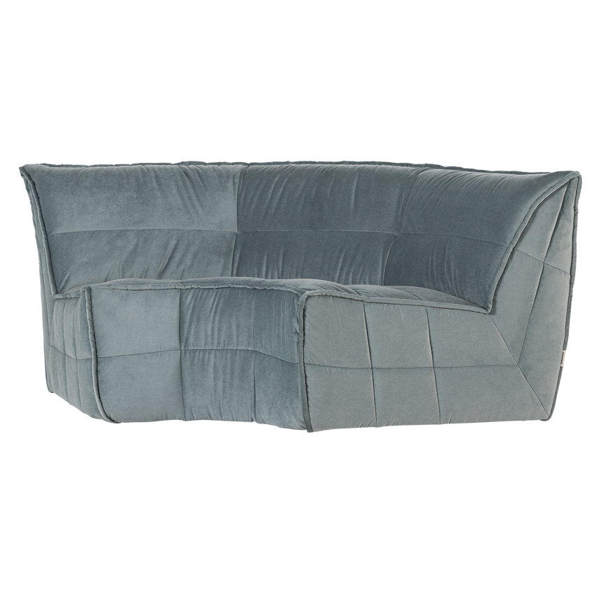 Cluster sarok étkezőpad – Luxus bársony és karakteres design