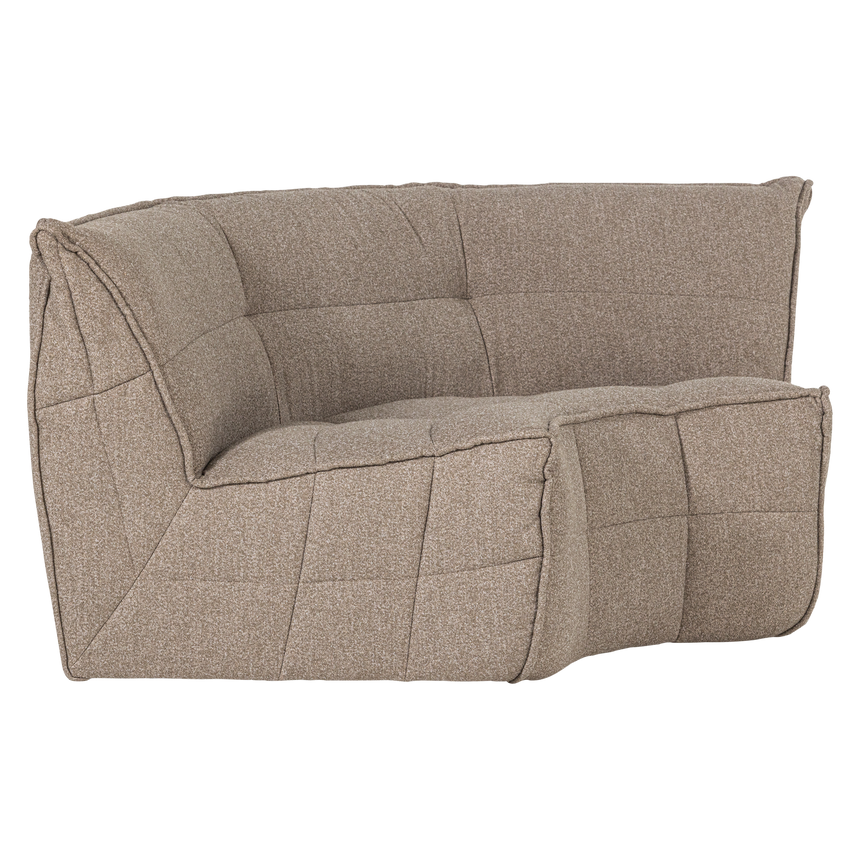 Cluster sarokelem – Prémium bouclé kárpittal