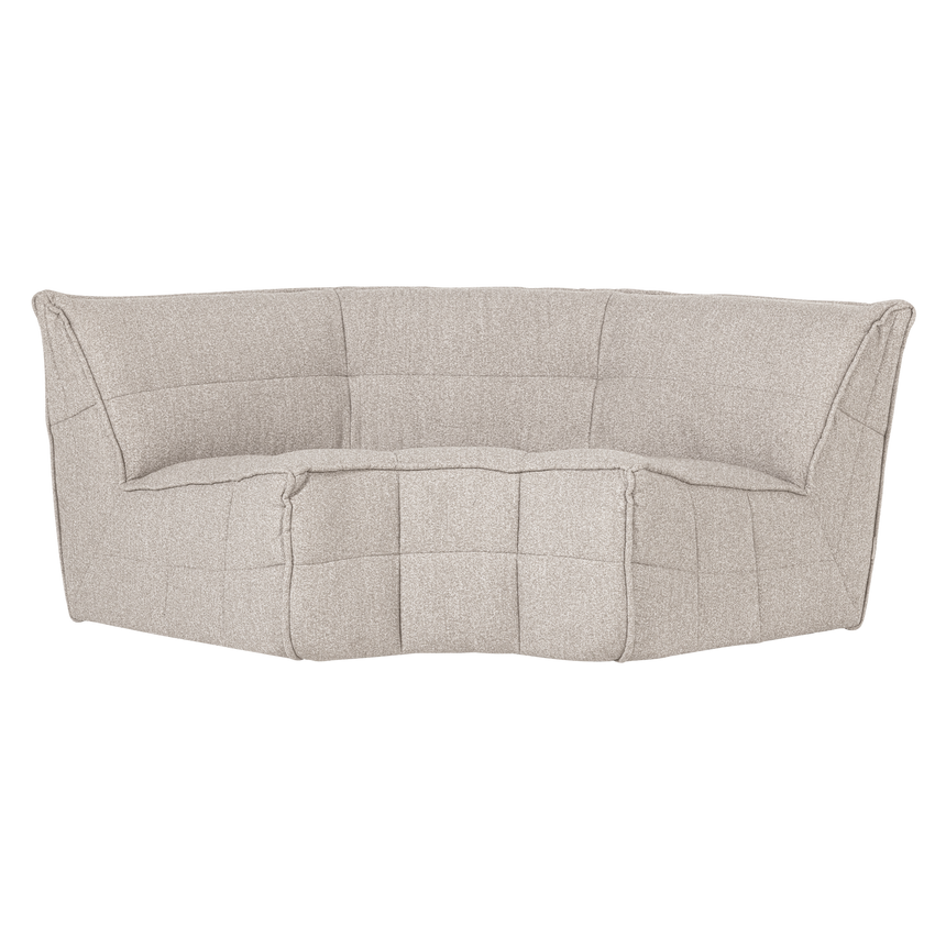 Cluster sarokelem – Prémium bouclé kárpittal