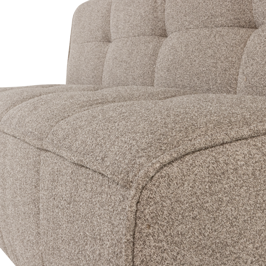 Cluster étkezőpad háttámlával – Luxus bouclé és modern kényelem