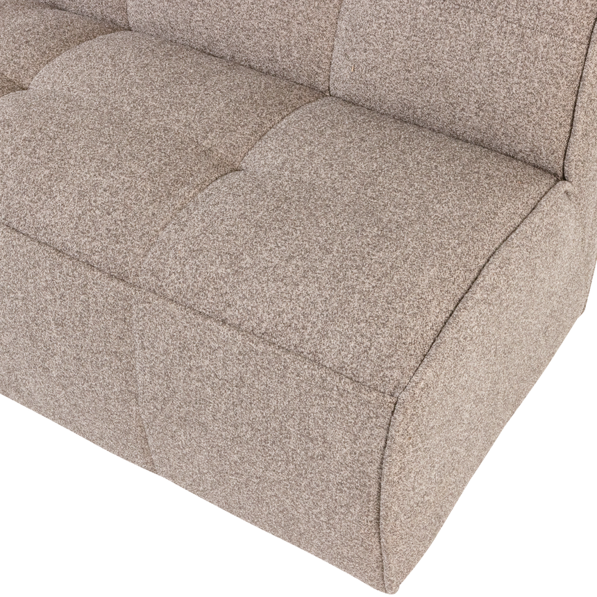 Cluster étkezőpad háttámlával – Luxus bouclé és modern kényelem