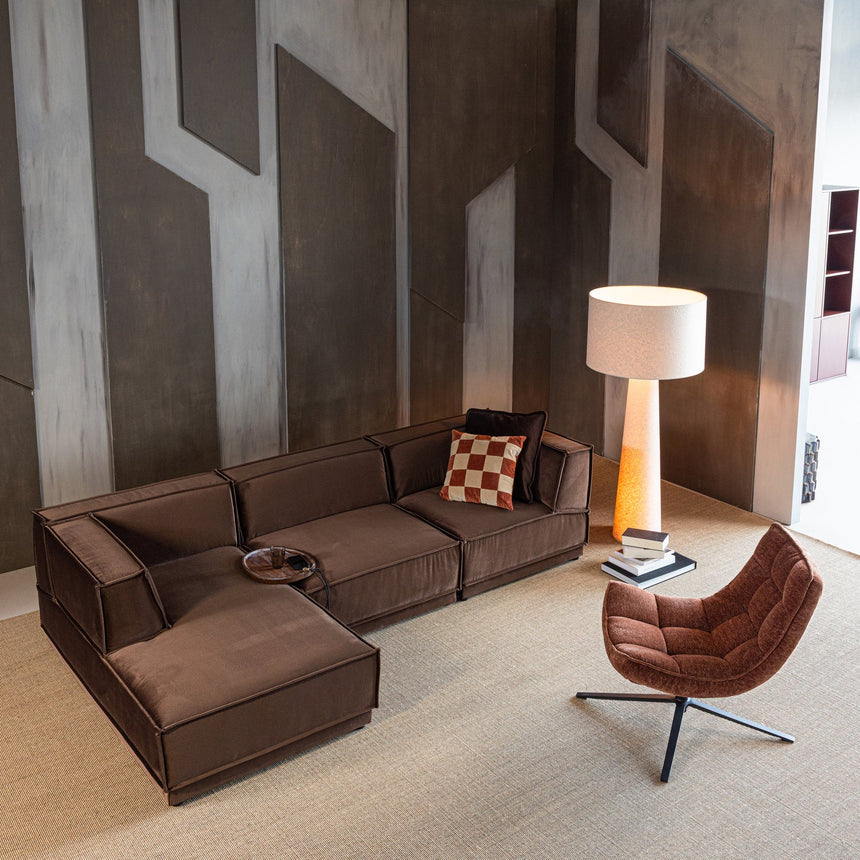 Manu balos chaise longue kanapé - Bársony