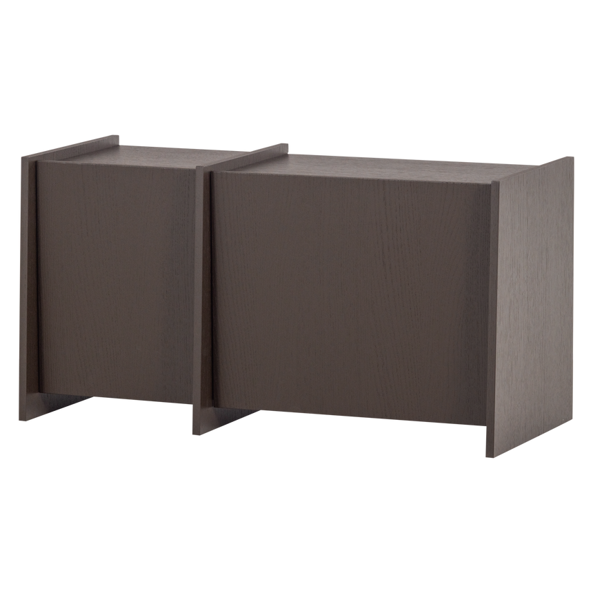 Brock TV-állvány – Kőrisfa furnér, 102 cm