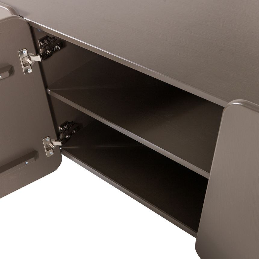 Root TV-állvány – Csiszolt fenyőfából, 200 cm