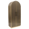 Les Arcs 2-door metal cabinet
