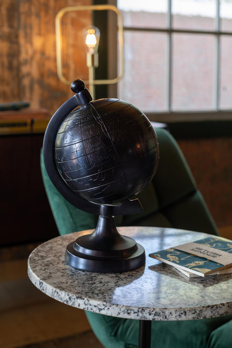 Globe Miles fém dekoráció kicsi-1