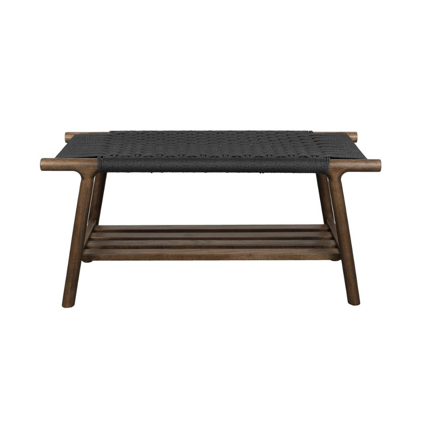 Brave wooden bench